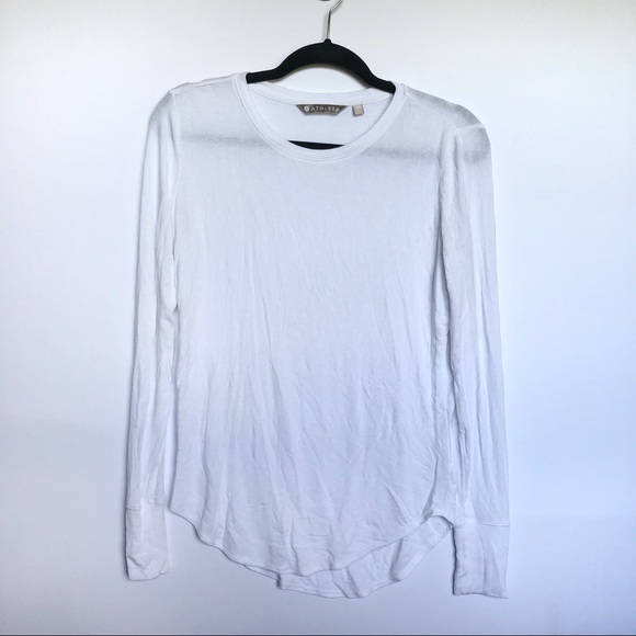 Athleta Tops - Athleta Revive Ribbed Long Sleeve
